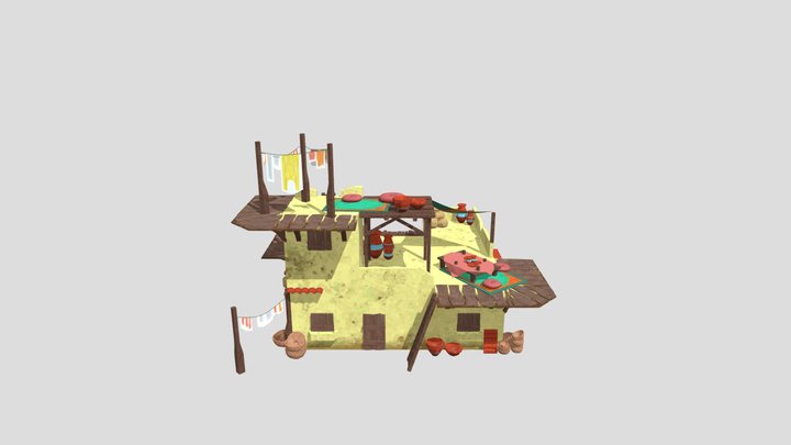 Middle eastern inspired homes 3D Model