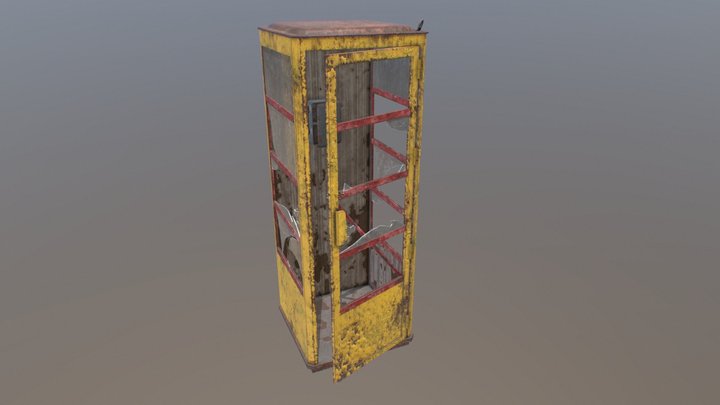 Pripyat Phone booth 3D Model