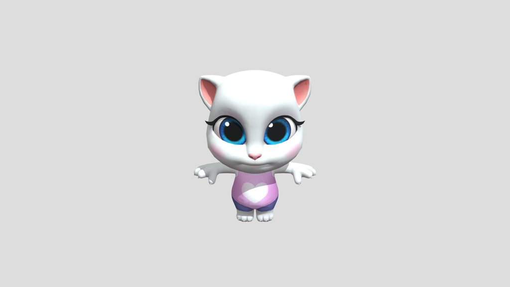 Mobile - My Talking Tom Friends - Angela