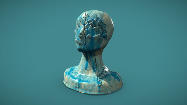 Photogrammetry. 3D Scan. Sculpture: 3D Model