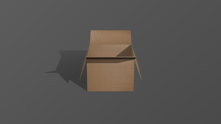 Коробка 3D Model