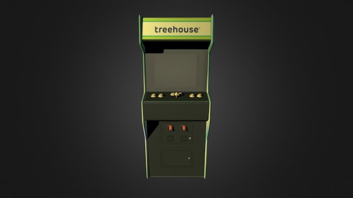 Arcade Machine 3D Model