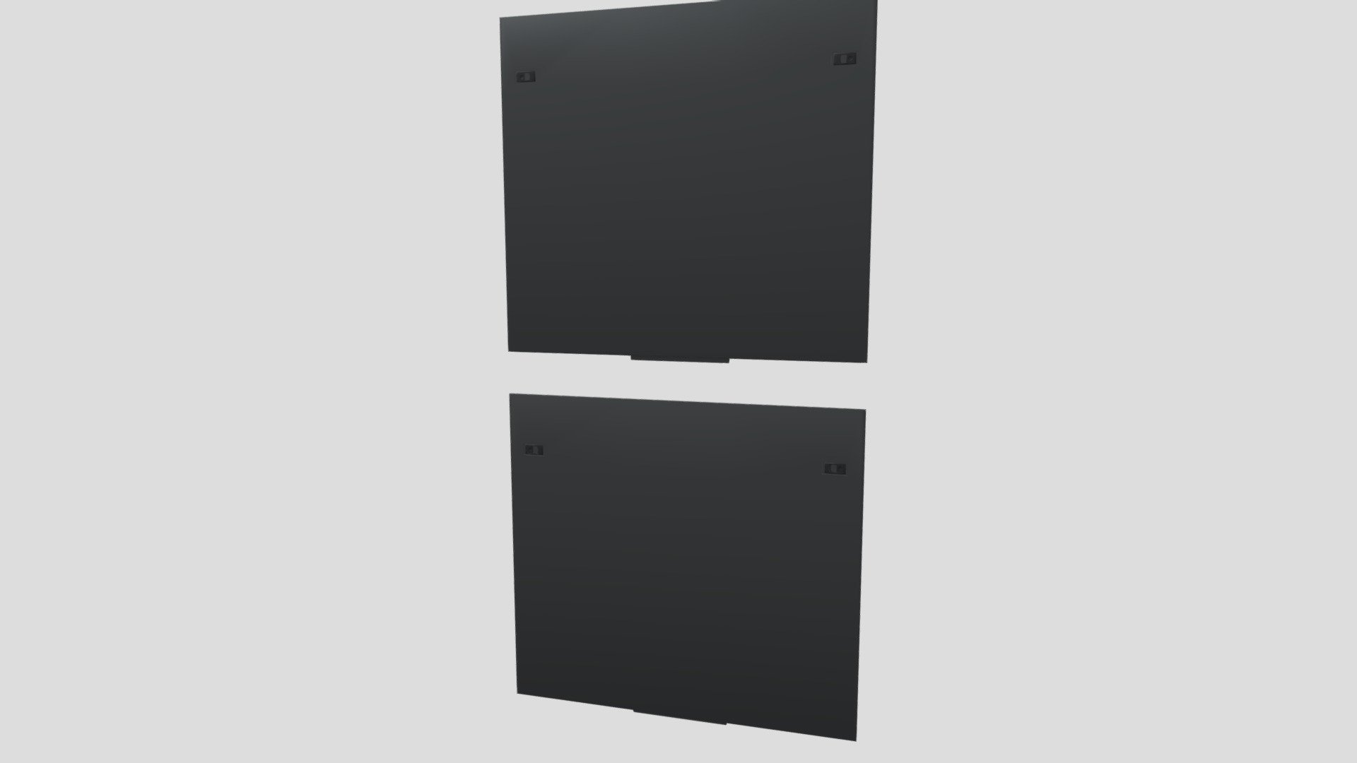 VE Side panel 48Ux1100 - 3D model by Vertiv [145a391] - Sketchfab