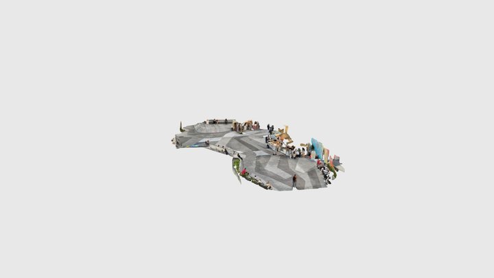0729_Yuki_Publicspace 3D Model
