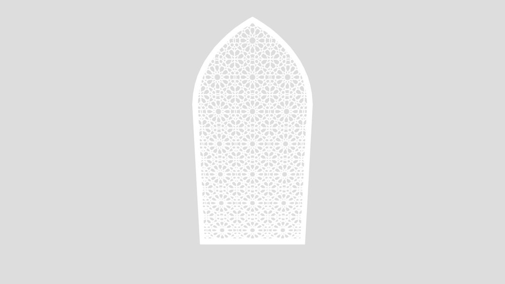 Arabic Pattern Arch