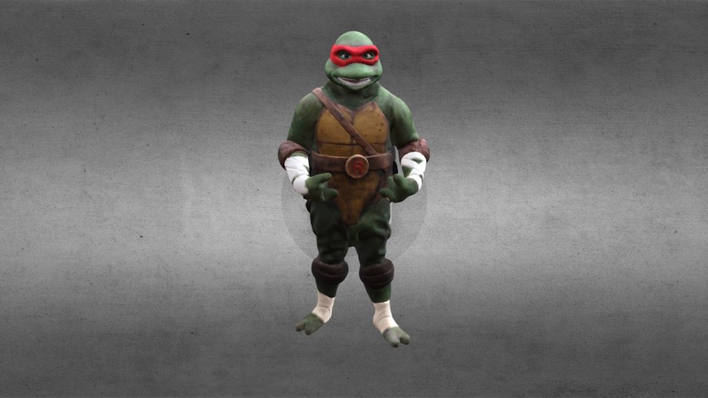 Oc Turtles #002 - 3D model by ScanU [145b181] - Sketchfab