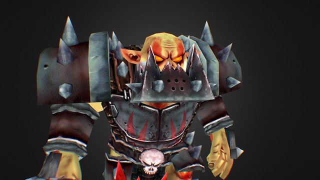 (ANIM) Orc Warlord - Animations 3D Model