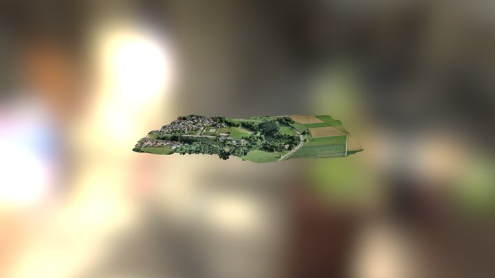 welzheim UAV GerMAP lowst Texture 3D Model
