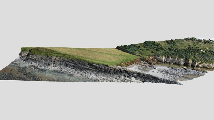 Middle Hope Overview (Bristol) 3D Model