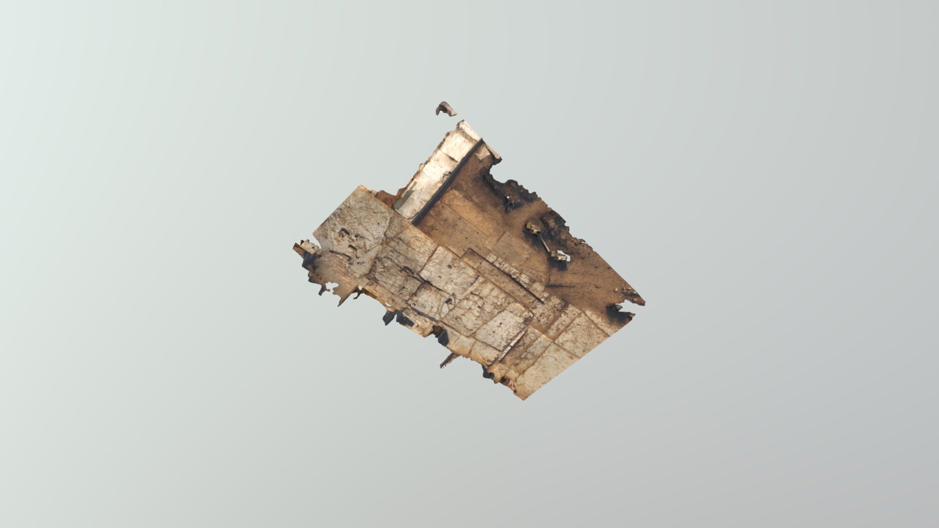 Front of Temple Complete — Sketchfab embed 3D viewer