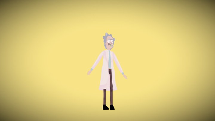 Rick (RickandMorty) 3D Model