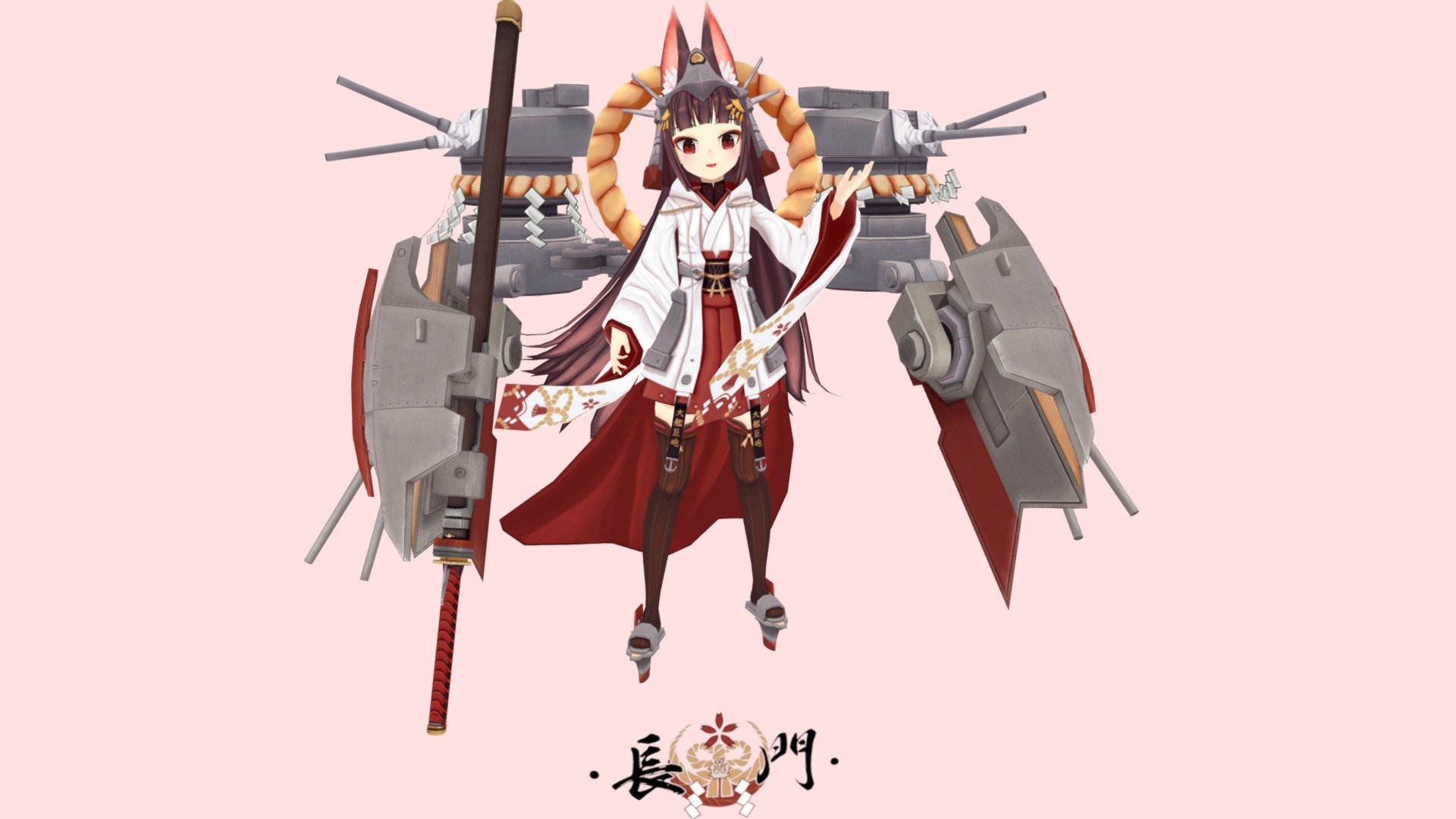 碧藍航線アズールレーン 長門 3d Model By Chou Yong Te Arthur6014 145e2d7