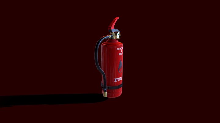 EXTINCTEUR FINAL  3 3D Model