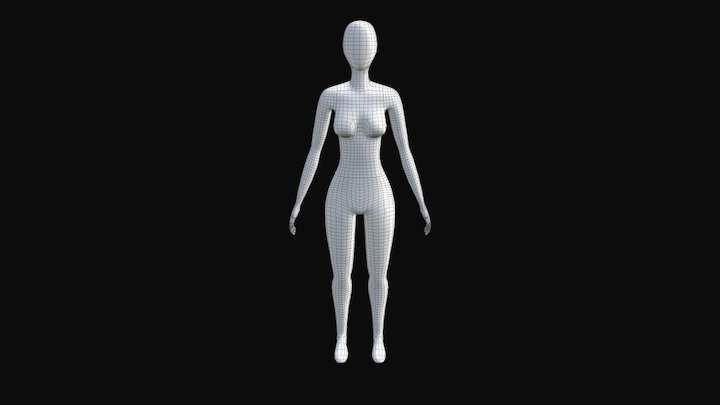 Samus basemesh (update) 3D Model