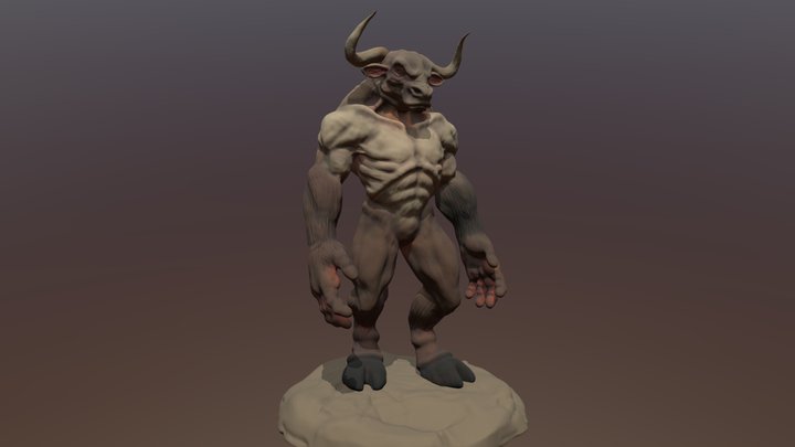 Minotaur 3D Model