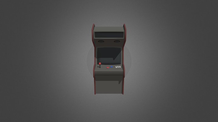 arcade cabinet 3D Model