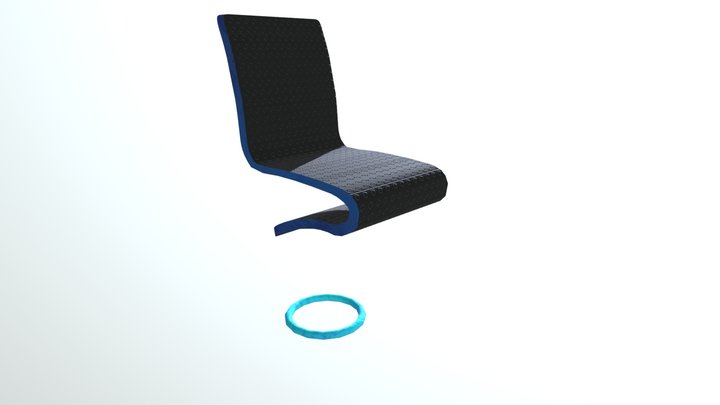 Chair Textured 3D Model
