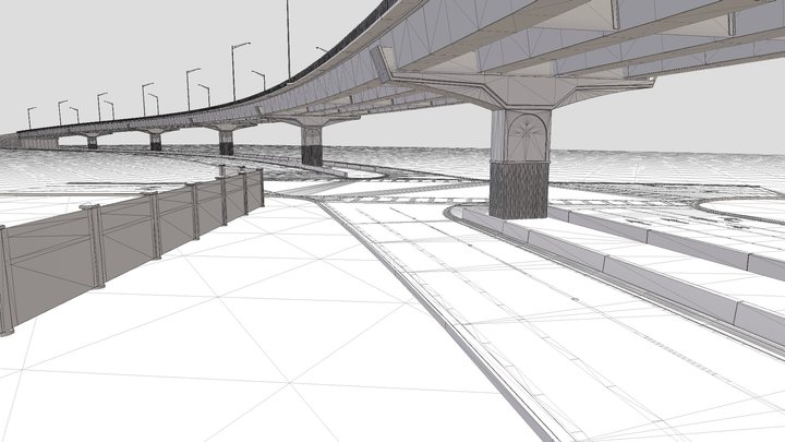 2022_11_15_96_CFX Maitland Viaduct 3D Model