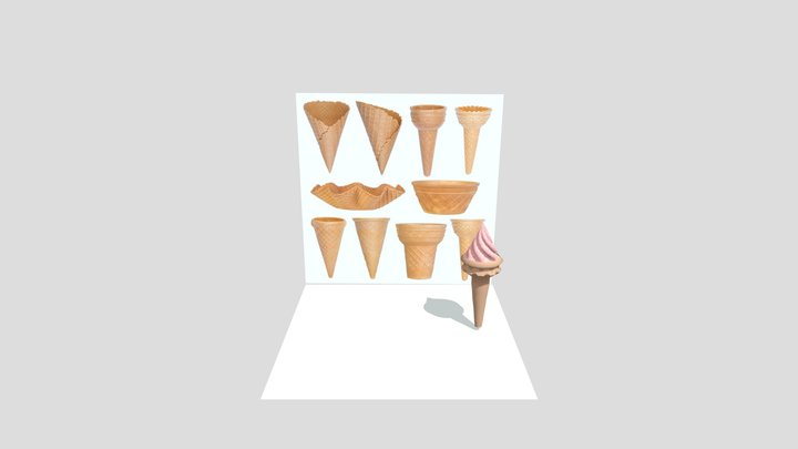 Ice Cream 20.10.21 3D Model