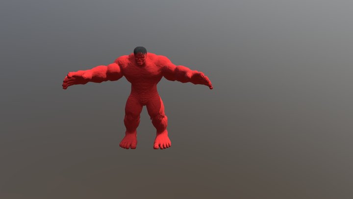 Hulk-2 3D Model