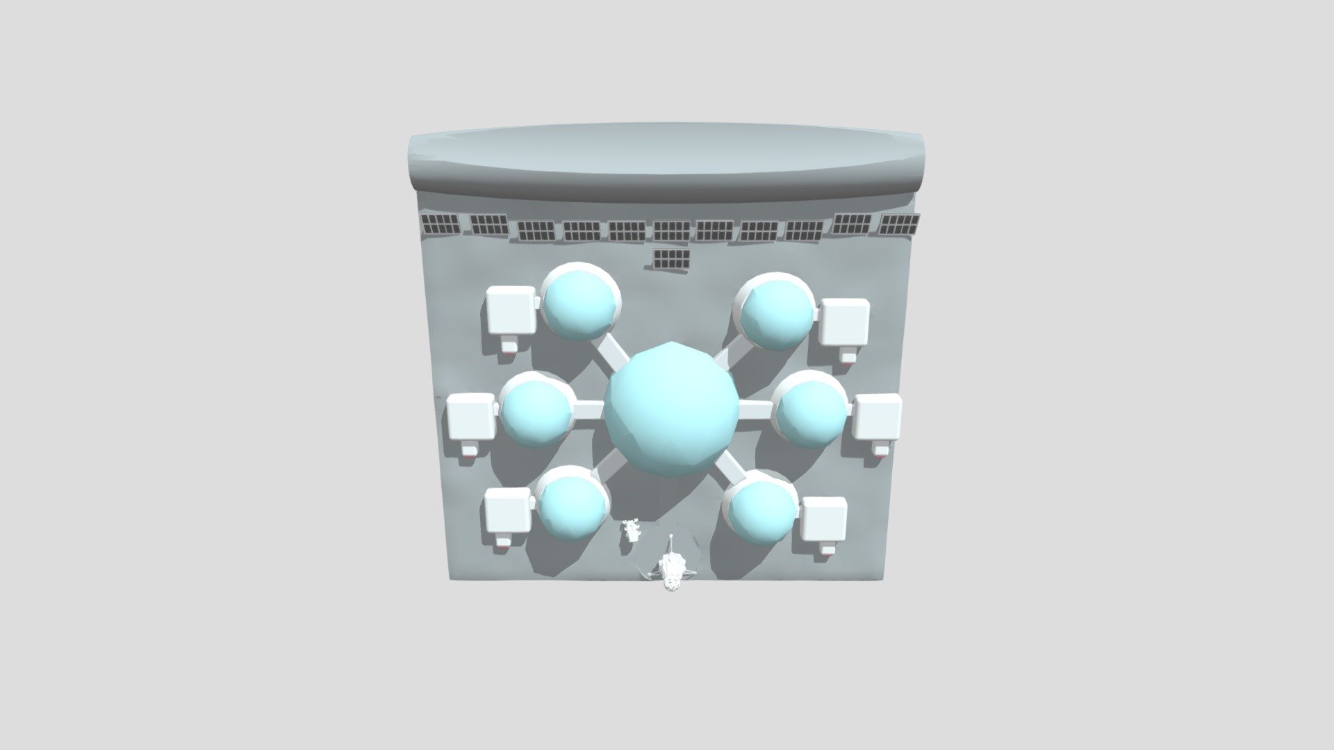 Copy of Lunar base - 3D model by Bucky_Noble_Brianna [146293e] - Sketchfab