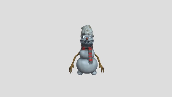 Snowman 3D Model