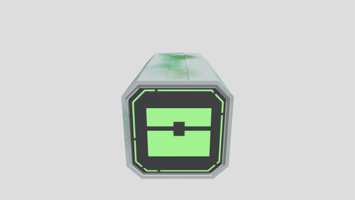 Shipping Container 3D Model