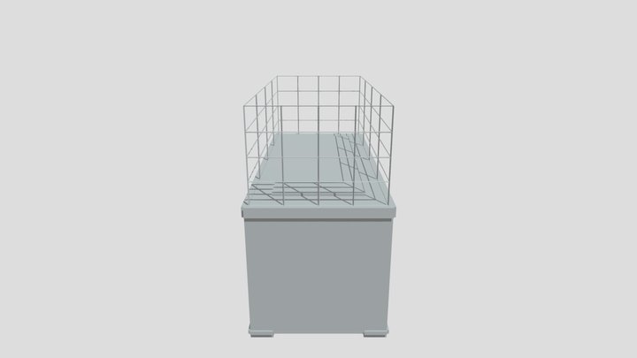 PetCage 3D Model