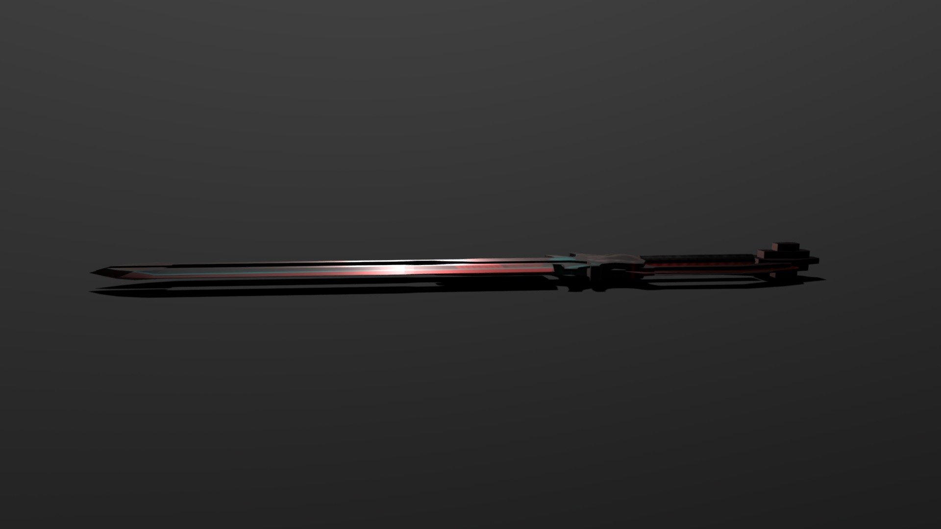 297_ Red strider sword Mk2 - 3D model by acharlie2019 [14649eb] - Sketchfab