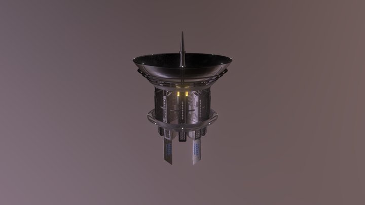 Communication Station 3D Model