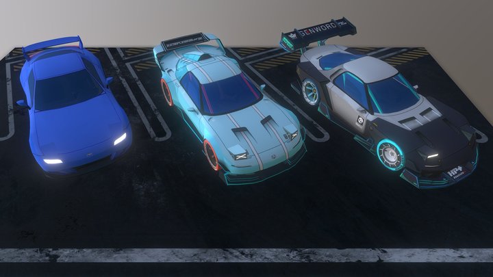 Seiryu RZ-8 3D Model