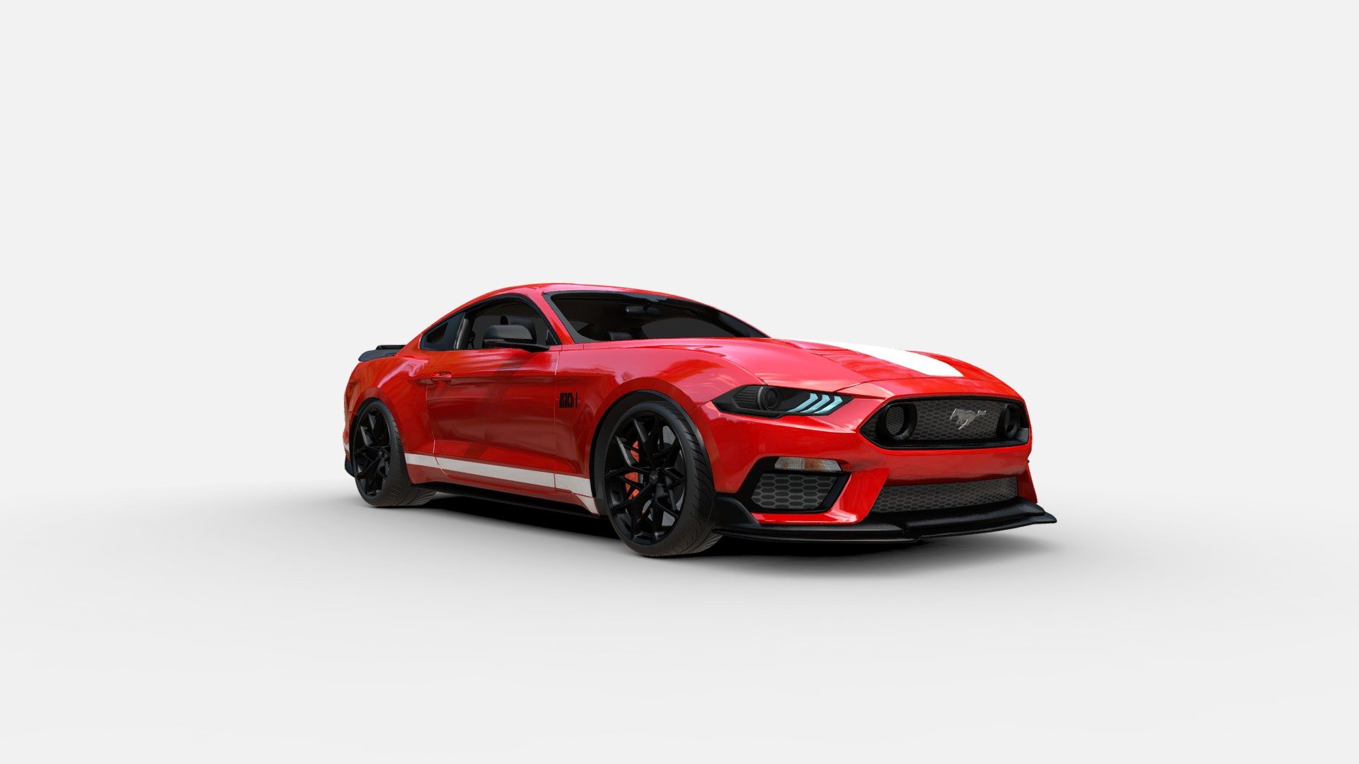 3d Model Mustang Mach 1 - Buy Royalty Free 3D model by zizian [14657a6 ...