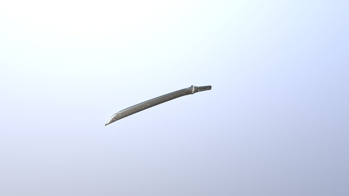Raiden Katana 3D Model