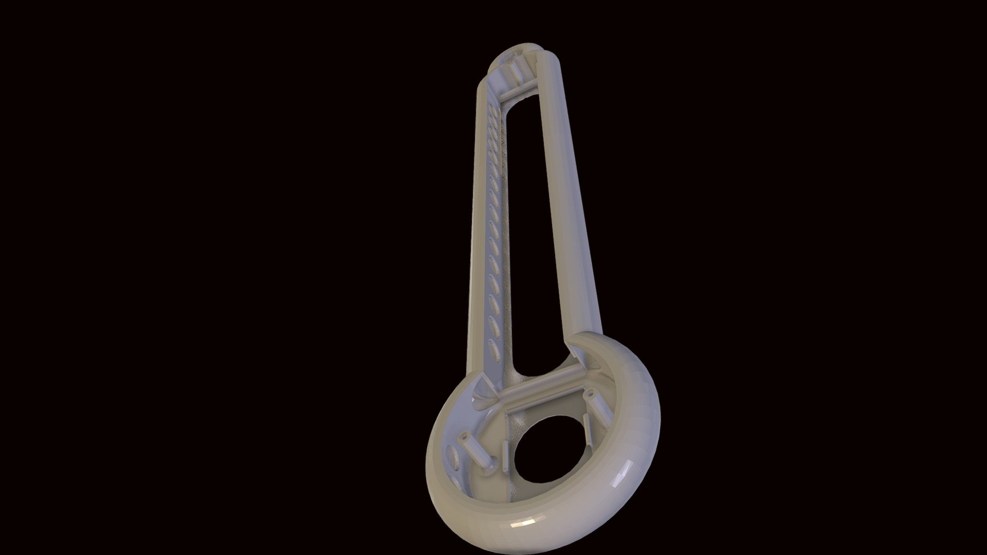 Electronic Thermometer Housing / Enclosure 3D model by kaaa [1467bf0