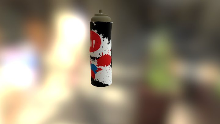Spraycan 3D Model