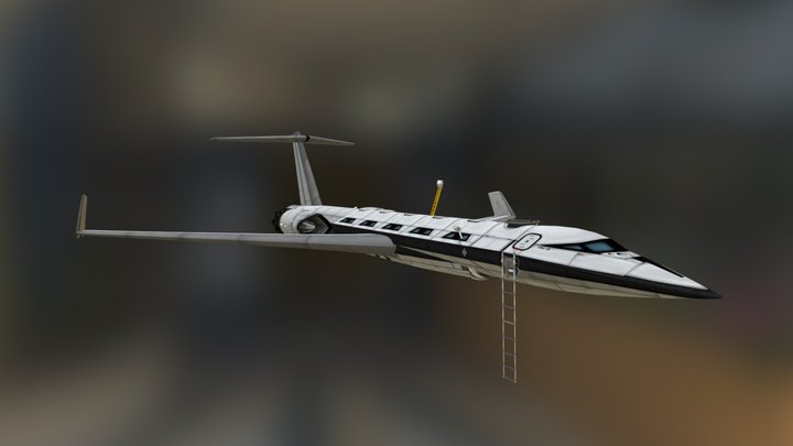 Blackbird B-X18c Blackjet Mk3 3D Model
