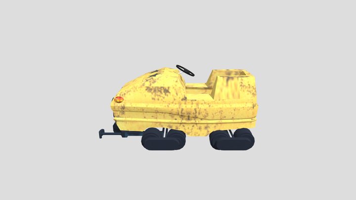 coastercart 3D Model