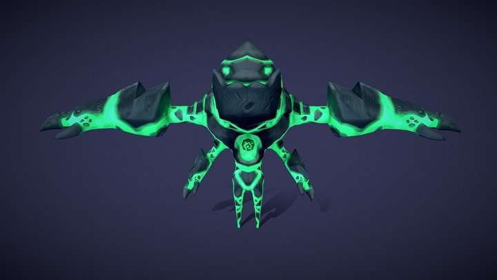 Monster Character 3D Model