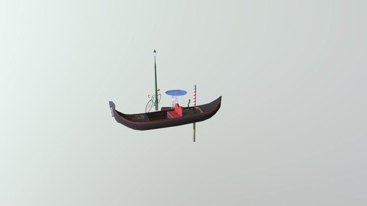 Venice 5 Props 3D Model