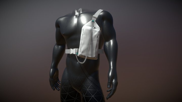 Cross-body Bag 3D Model