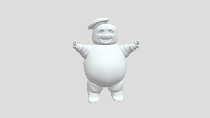 Mini Staypuft Marshmallow Man 3D Model