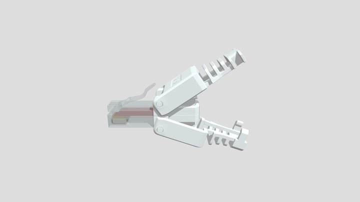 Rj45 open 3D Model