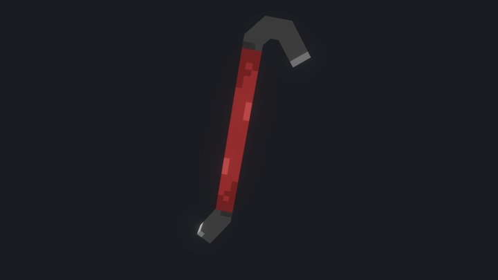 crowbar low-poly 3D Model
