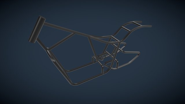 Motorcycle - Parts - Body Frame I. 3D Model