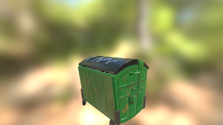 Dumpster 3D Model