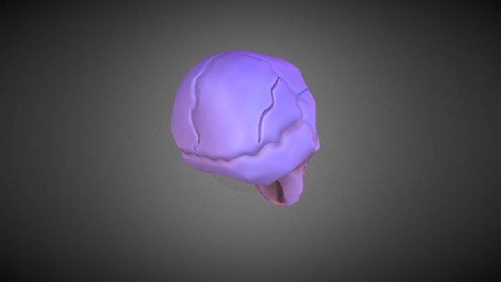 B2D1_Biver_Tristan_Skull 3D Model