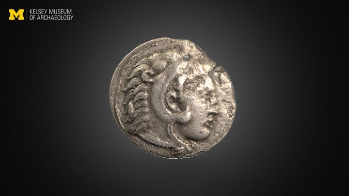 Philip Arrhidaeus Tetradrachm 3D Model