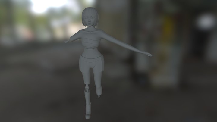 鬼娃 3D Model