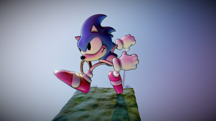 Classic Sonic 3D Adventure - Physics Game by juniortennis7