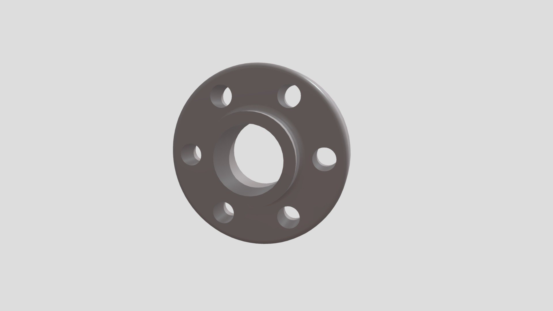 Flange - 3D model by mknecht [146e274] - Sketchfab